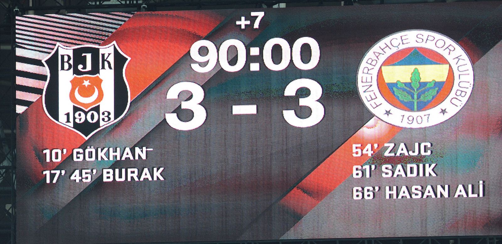 Beşiktaş kaçtı Fenerbahçe yakaladı! Maçta gol yağmuru