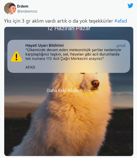 AFAD’dan korkutan bildirim! Hayati uyarı bildirimi nedir, ne oldu? Telefonlar neden çaldı? AFAD’dan “112” hatırlatması