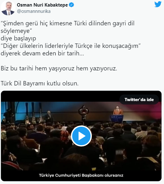 Yıllar sonra arşivden çıktı! Erdoğan’ın ‘Türkçe konuşacağım’ cevabı Türk Dil Bayramı'nda gündem oldu