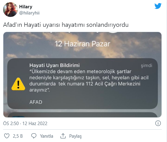 AFAD’dan korkutan bildirim! Hayati uyarı bildirimi nedir, ne oldu? Telefonlar neden çaldı? AFAD’dan “112” hatırlatması