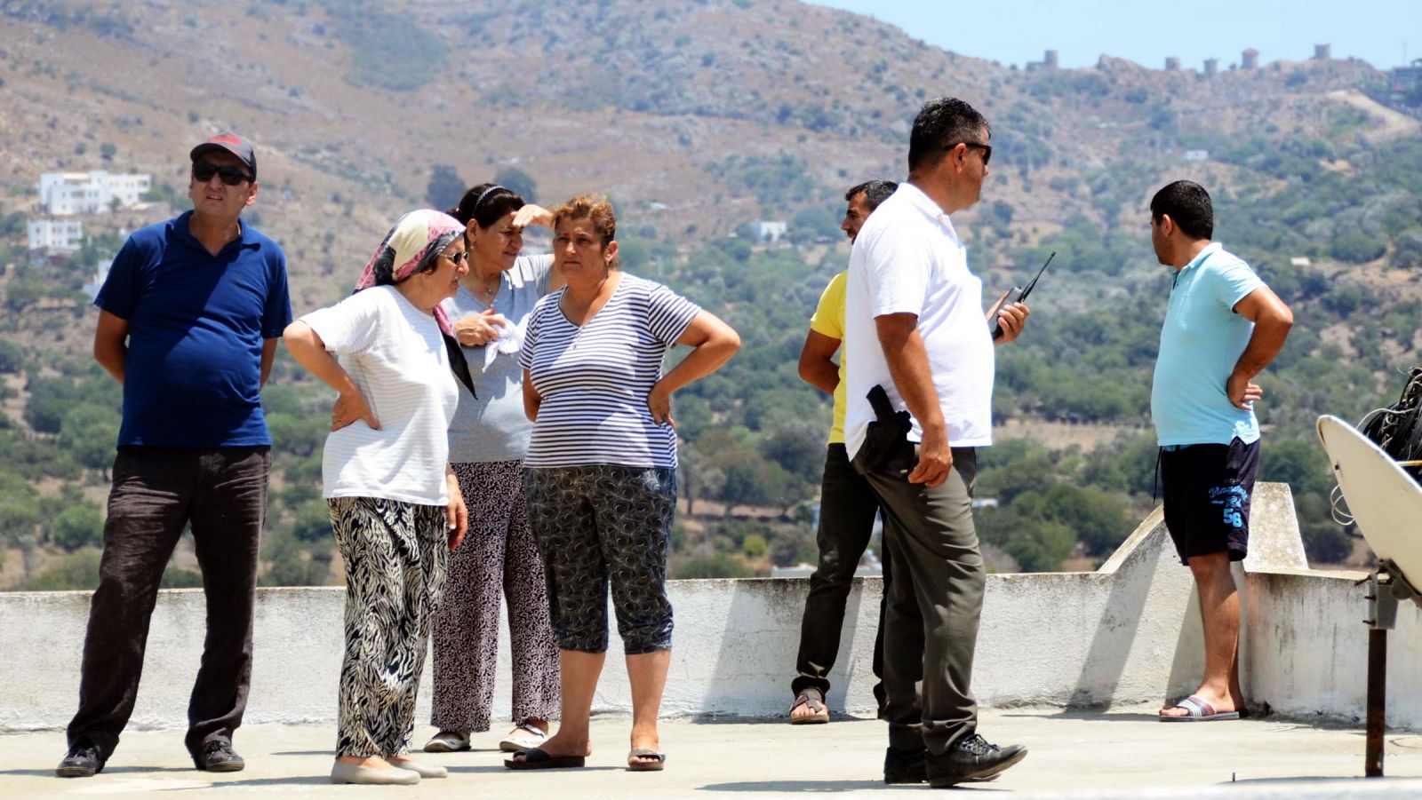 Bodrum yine alev alev