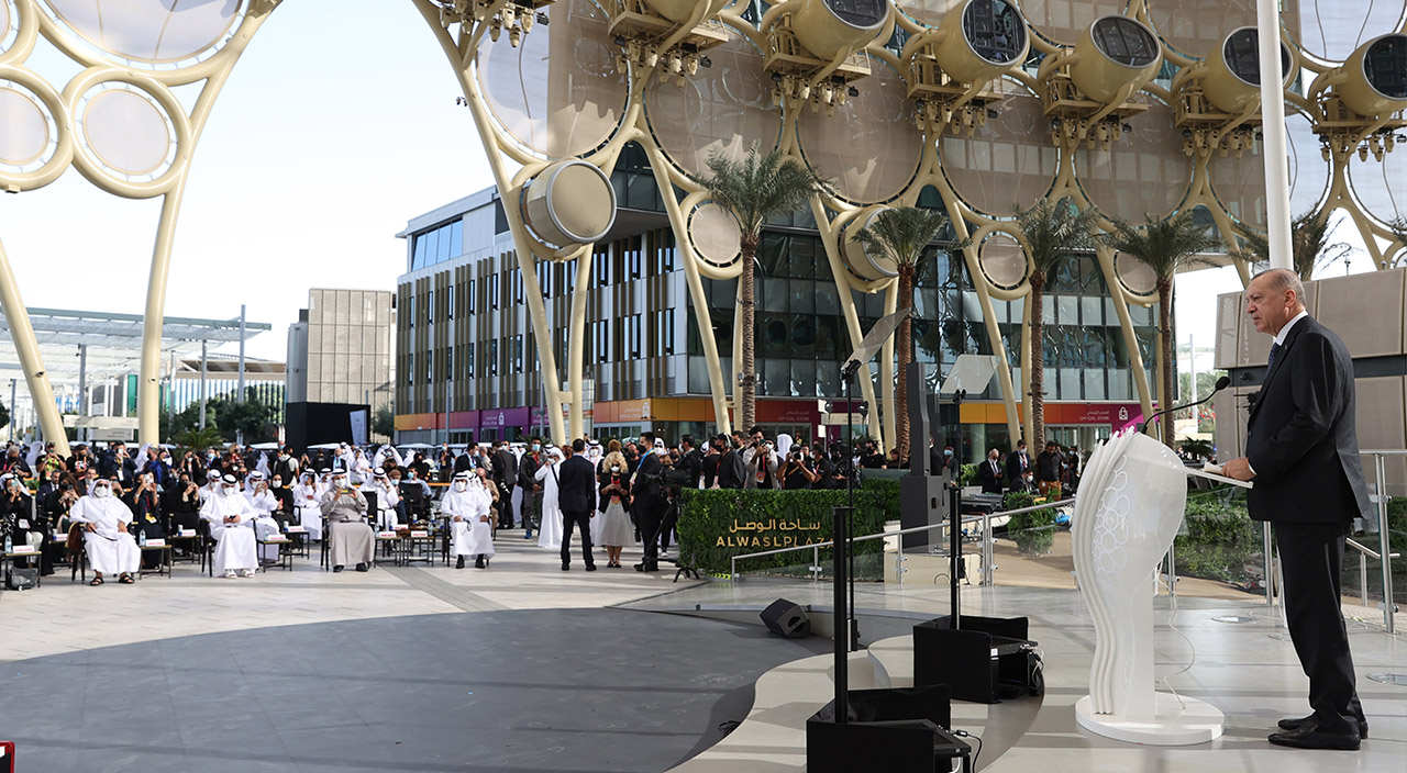 Cumhurbaşkanı Erdoğan Dubai Expo'yu ziyaret etti Cumhurbaşkanı Erdoğan Dubai Expo'yu ziyaret etti