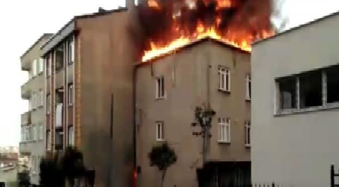 İstanbul'da korkunç yangın
