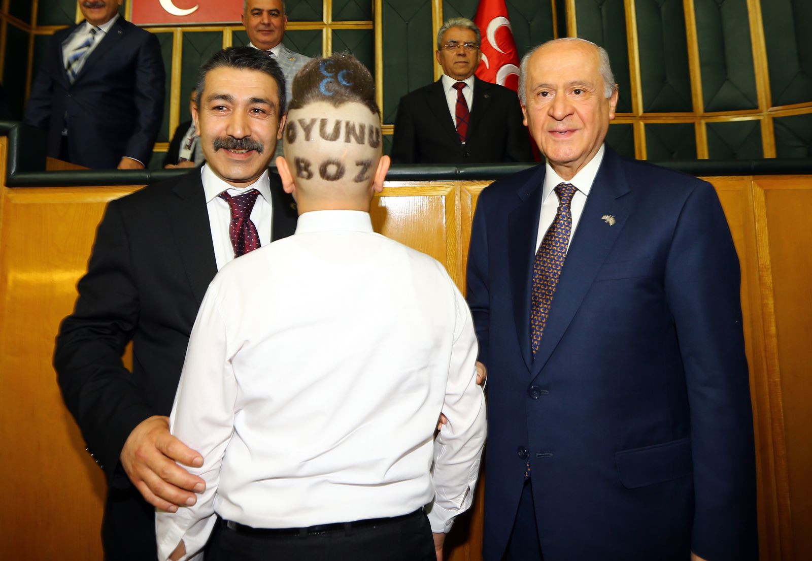 Devlet Bahçeli’yi hayrete düşüren manzara