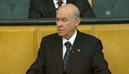 Bahçeli'den Hürriyet'in manşetine tepki
