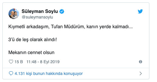 Polis müdürünü şehit etmişlerdi... Üç terörist öldürüldü
