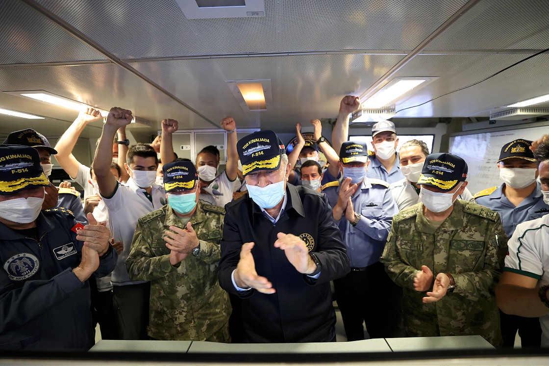 Akar ve komutanların katılımıyla 'Atmaca' test edildi