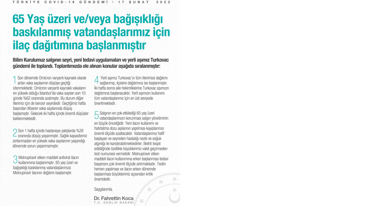 Bakan Koca Bilim Kurulu sonrası son durumu 5 maddede özetledi