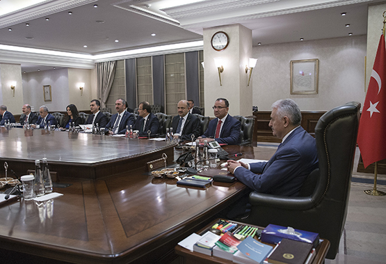 Kabineye katılan yeni isimlerle ilk Bakanlar Kurulu toplantısı