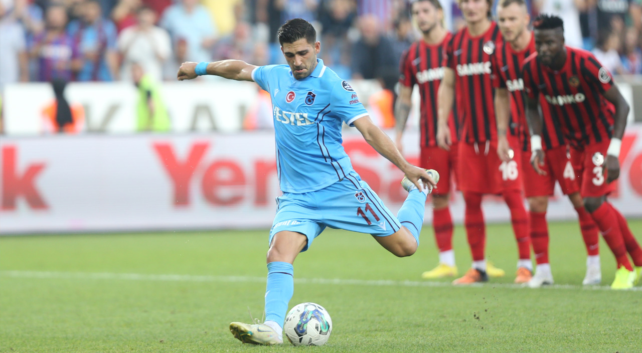 Marc Bartra 99'da attı, Trabzonspor 0-2 geriye düştüğü maçta Gaziantep FK'yı 3-2 mağlup etti!