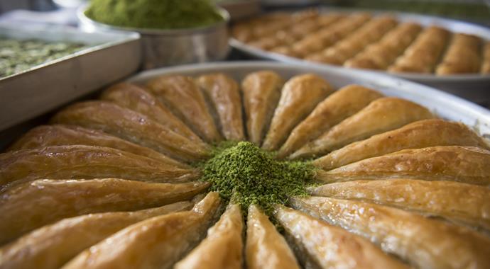 Baklavacılar ramazanda yoğun mesaide