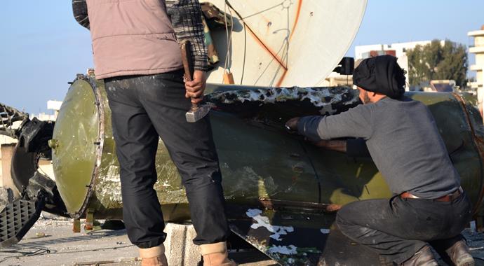 Muhalifler Rusya'nın balistik füzelerini imha ediyor