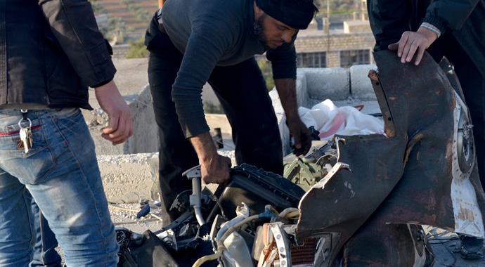 Muhalifler Rusya'nın balistik füzelerini imha ediyor Muhalifler Rusya'nın balistik füzelerini imha ediyor