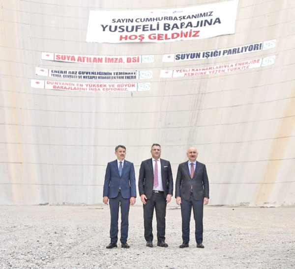 Türkiye’nin en çılgın nehrine yeni gerdanlık