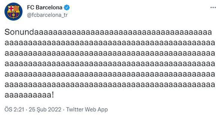 Galatasaray eşleşmesi sonrası Barcelona'dan dikkat çeken paylaşım