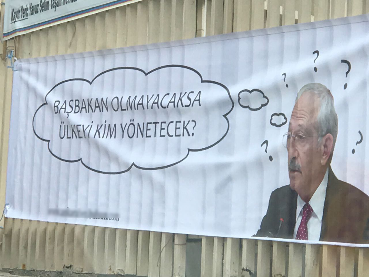 İstanbul'da Kılıçdaroğlu için asılan pankartlar güldürdü