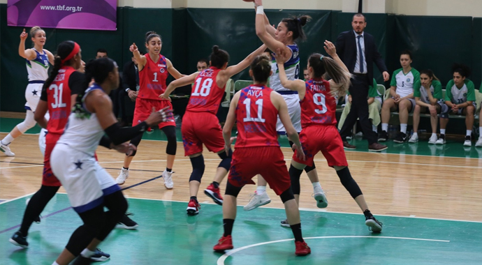 Türkiye Kadınlar Basketbol Ligi: Bursa Büyükşehir: 87 - Mersin Büyükşehir: 56