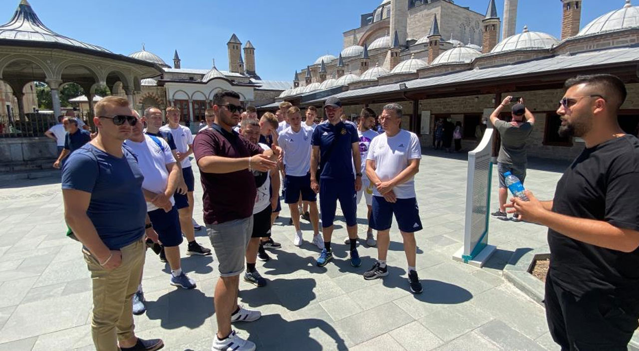 BATE Borisov, Mevlana Müzesi'ni gezdi