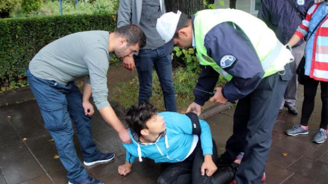 Sokakta baygın bulunan liseli 'toz içtim' dedi