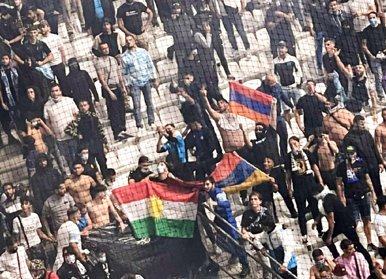 Hem Yunan Hem Fransızlar taraftarımıza kin kustu