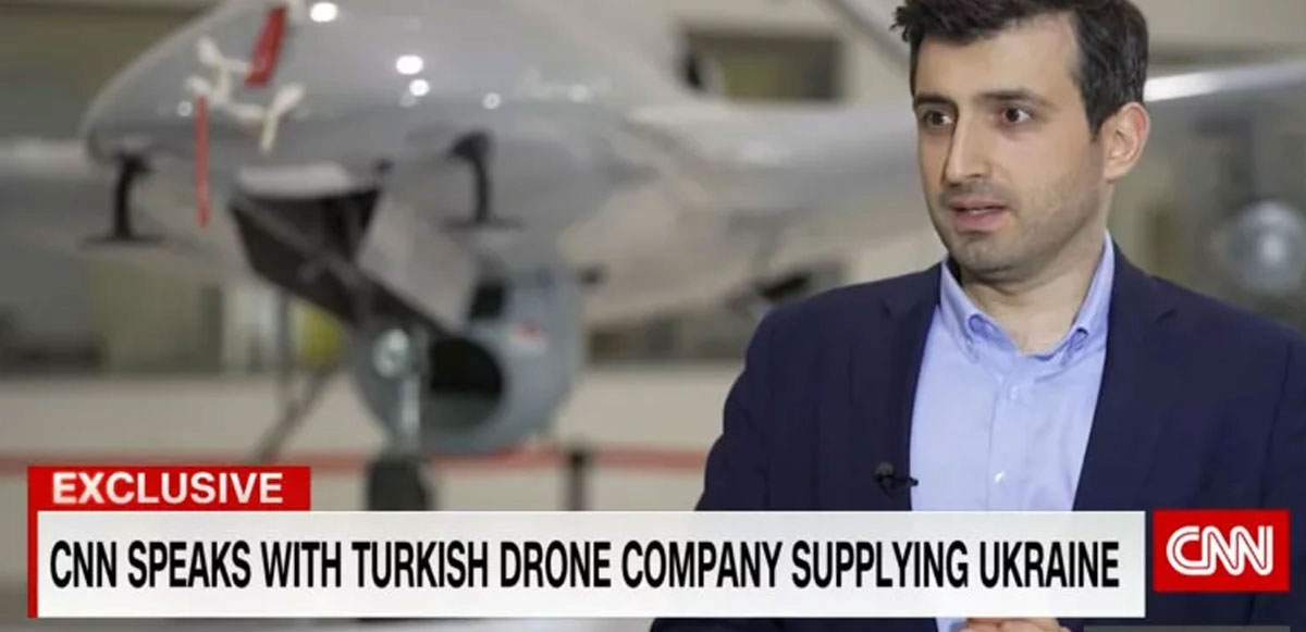 Selçuk Bayraktar CNN International'a konuştu: Çocuklar ölürken övünmek istemiyorum