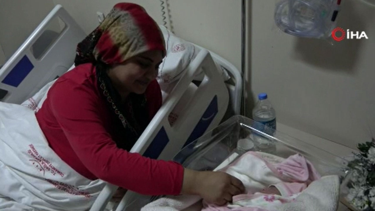 Yeni yılın ilk bebekleri dünyaya geldi