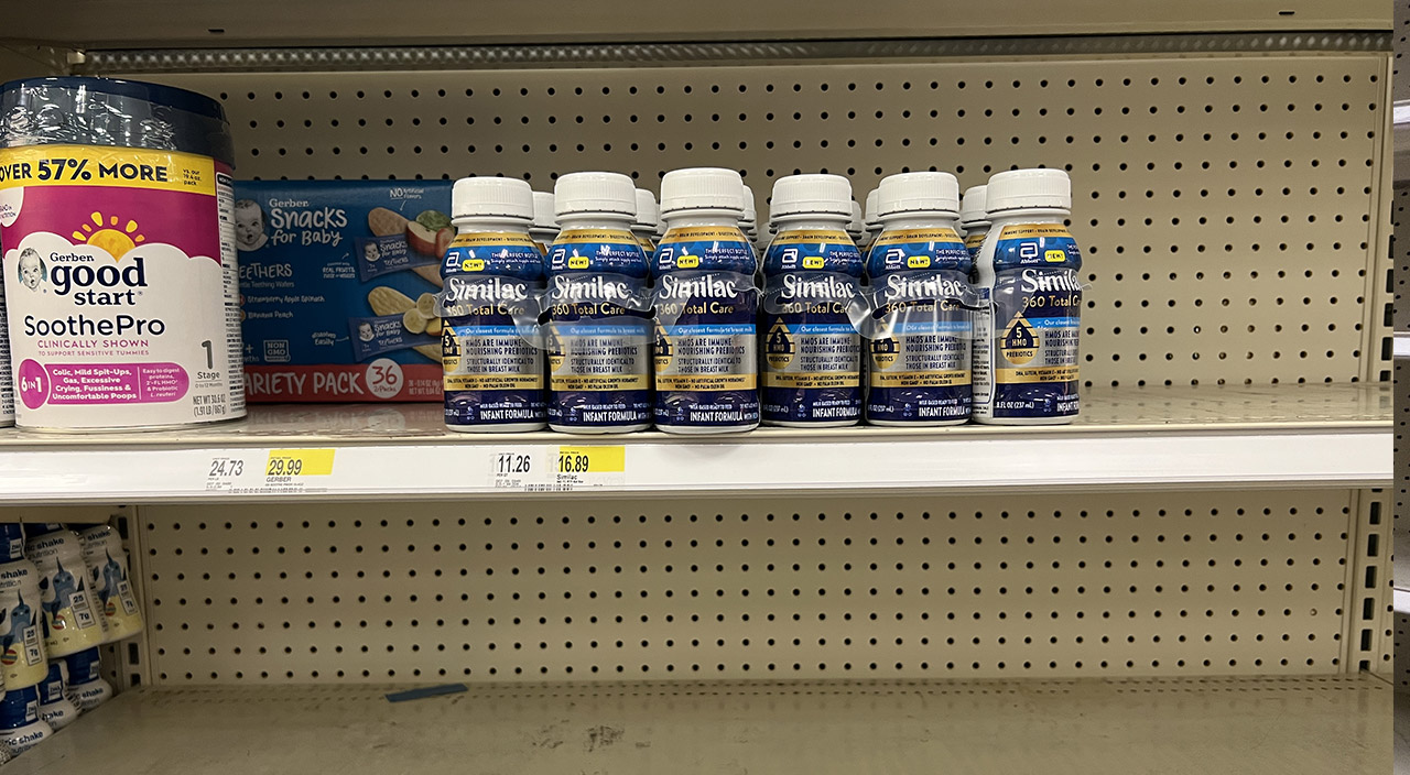 ABD'de bebek maması sıkıntısı: Avrupa'dan ilk sevkiyat gerçekleşti