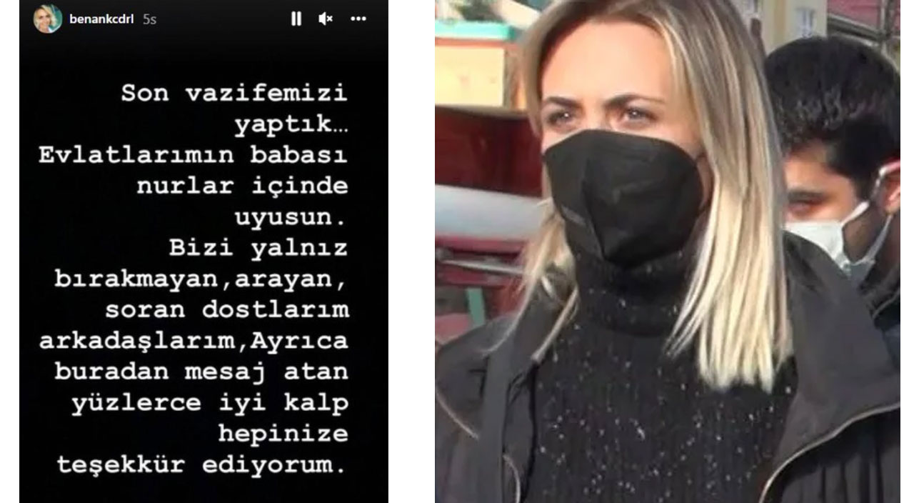 Şafak Mahmutyazıcıoğlu'nun eski eşinden ilk paylaşım: Evlatlarımın babası nurlar içinde uyusun