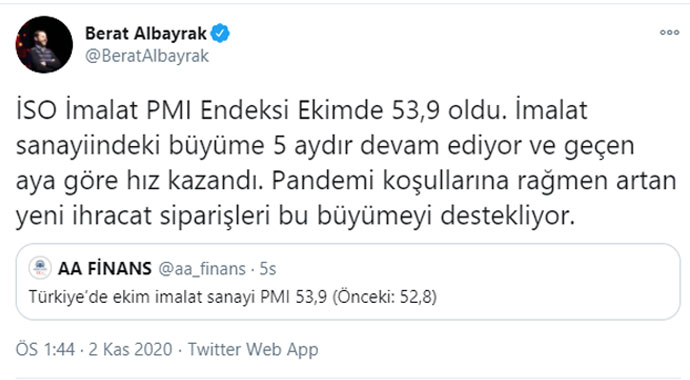 Bakan Albayrak'tan büyüme ve ihracat açıklaması: Yeni bir döneme giriyoruz