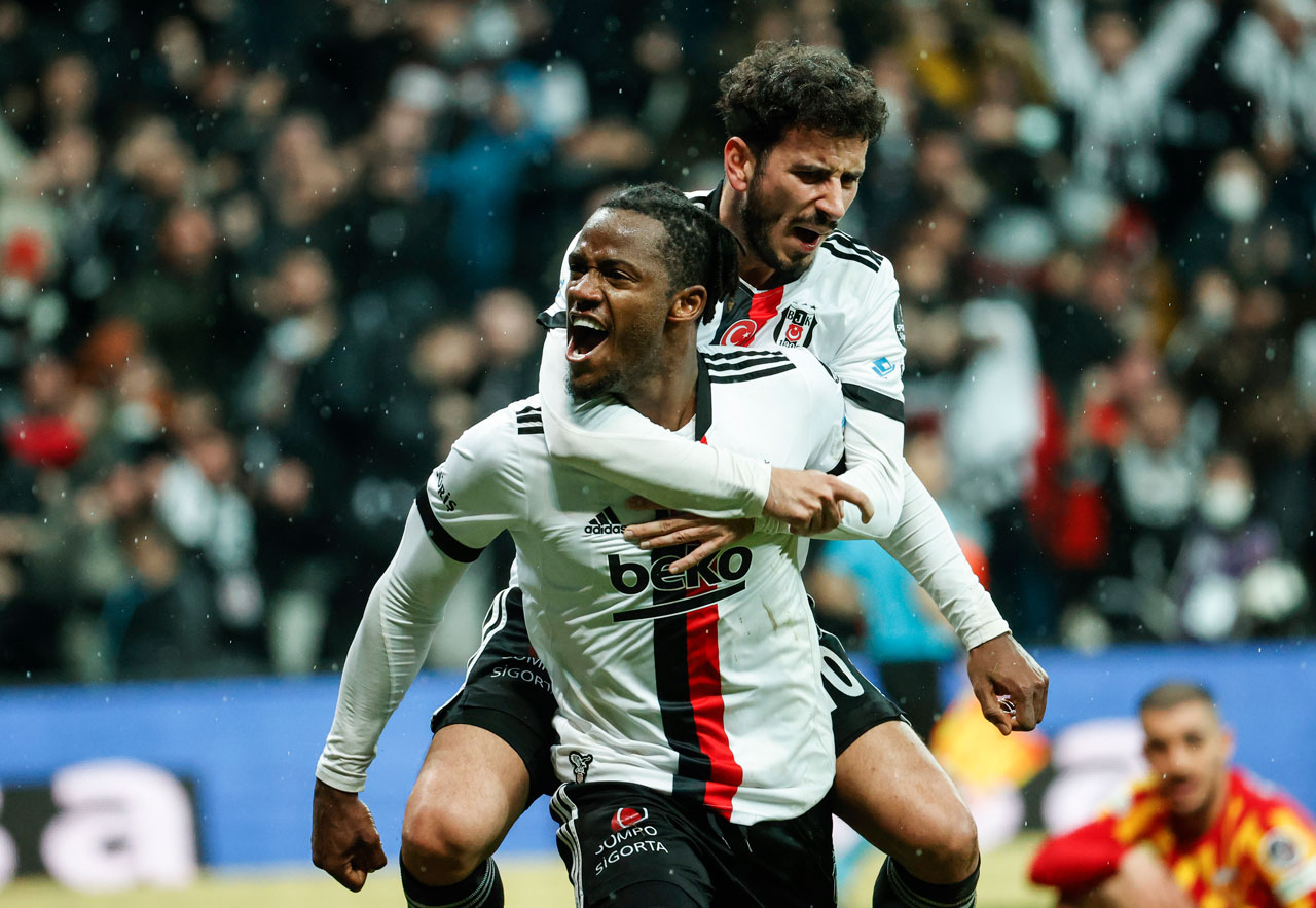 Batsman attı, Kartal uçtu | Beşiktaş, Kayserispor'u 4 golle geçti