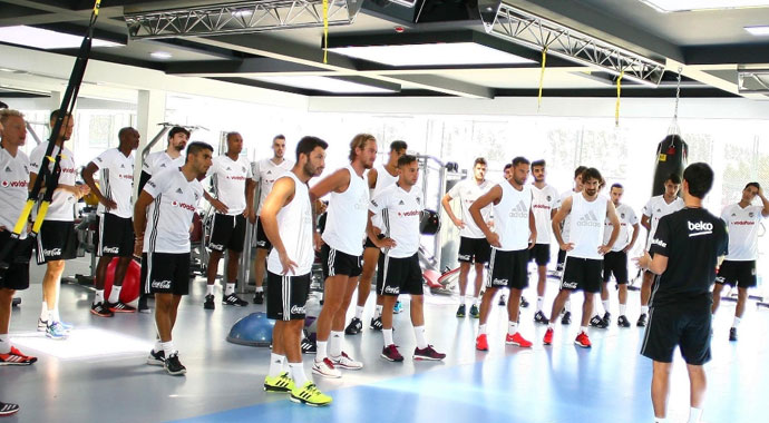 Beşiktaş yeni sezon hazırlıklarını sürdürdü