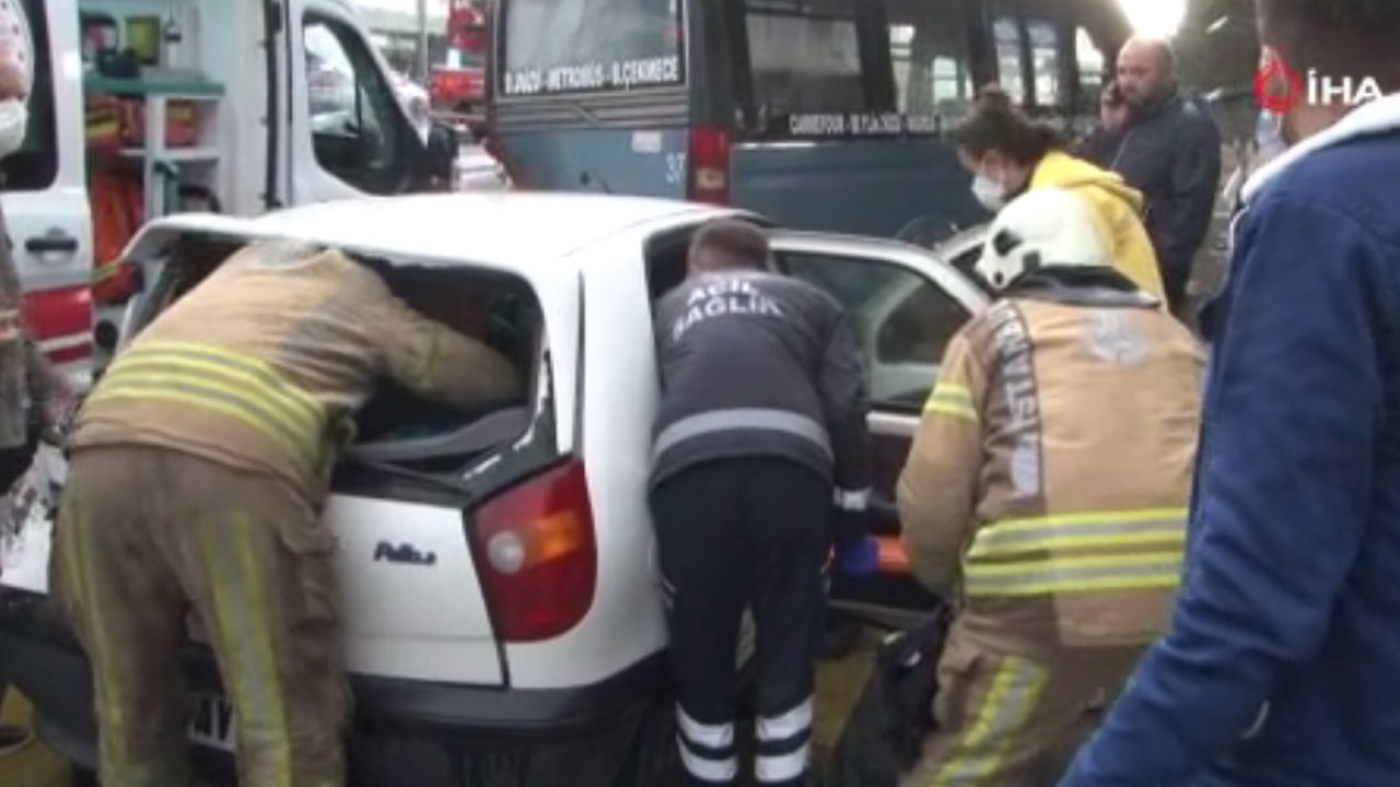 Beylikdüzü E-5'te zincirleme kaza: Trafik durma noktasına geldi