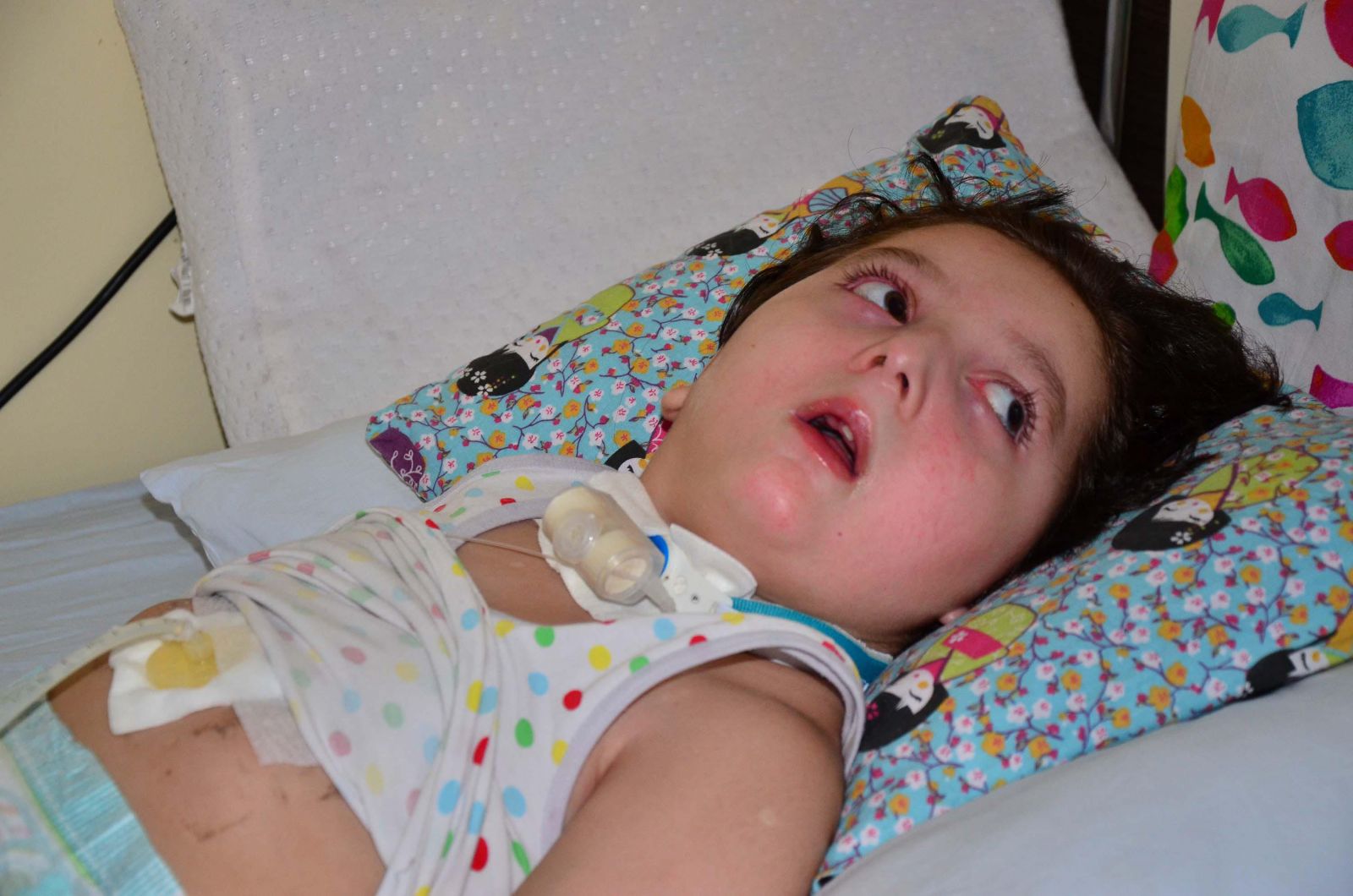 Bir kabak çekirdeğiyle yatağa mahkum oldu