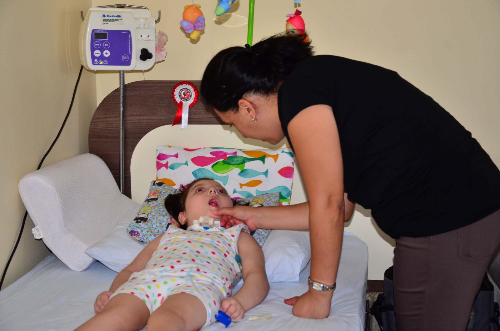 Bir kabak çekirdeğiyle yatağa mahkum oldu