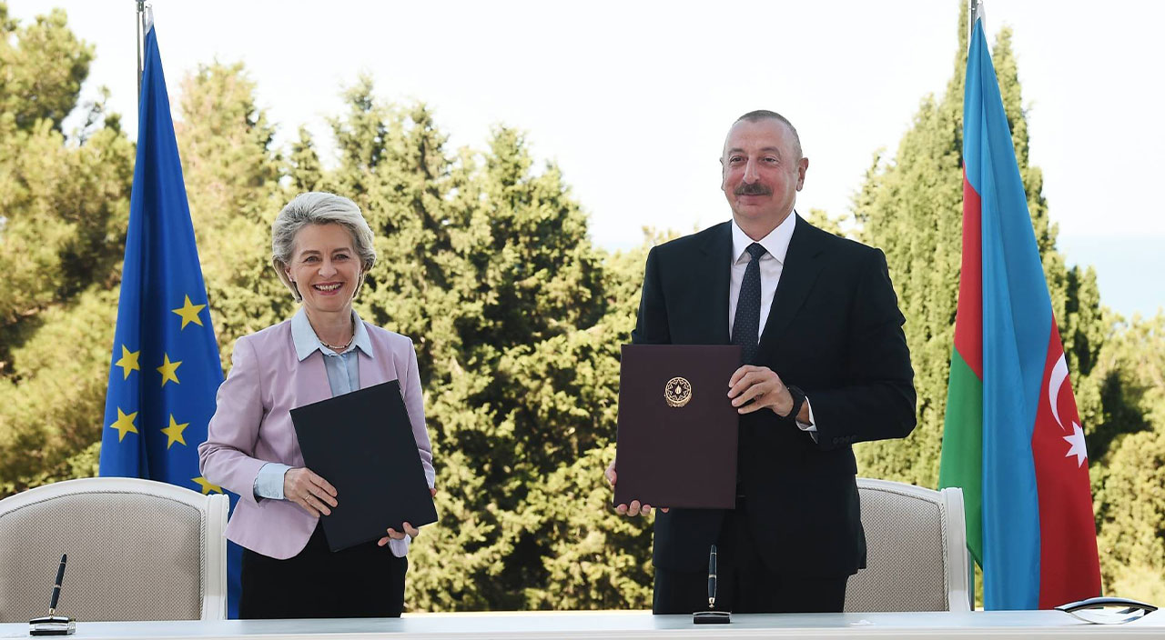 Aliyev anlaşmayı böyle duyurdu: Avrupa'nın enerji haritasını tamamen değiştirdi