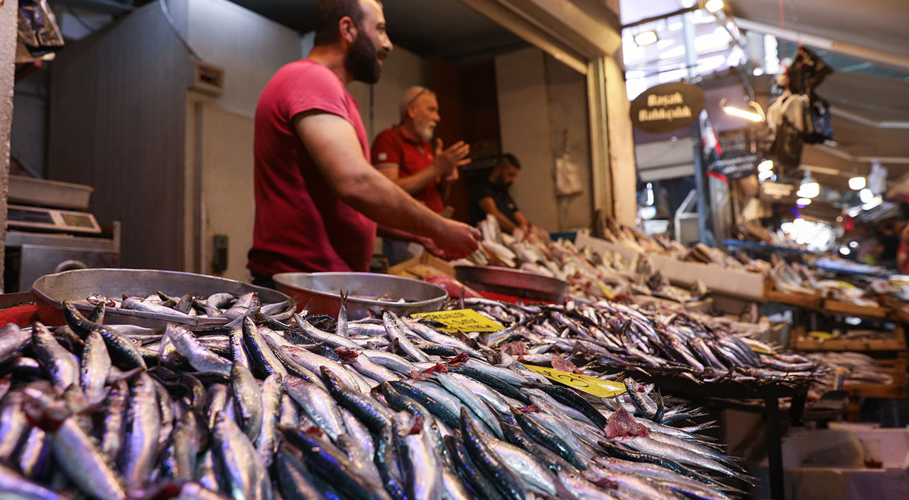 Balıkçı tezgahlarında çeşit arttı, fiyatlar düştü Balıkçı tezgahlarında çeşit arttı, fiyatlar düştü