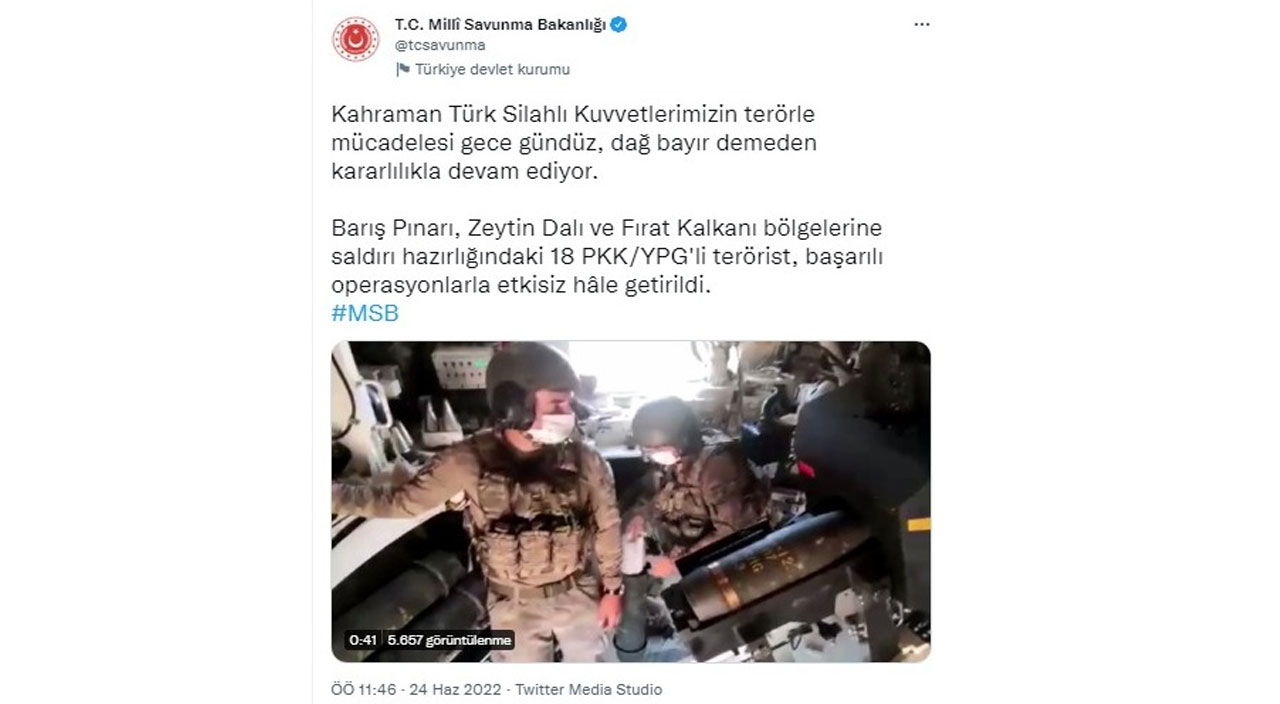 Mehmetçik'ten PKK'ya darbe! 18 terörist etkisiz hale getirildi Mehmetçik'ten PKK'ya darbe! 18 terörist etkisiz hale getirildi