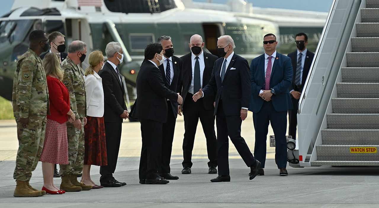 ABD Başkanı Biden Japonya'da ABD Başkanı Biden Japonya'da