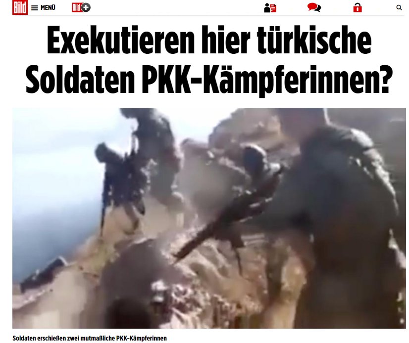Bild yayınladı: PKK'lıların infaz anı