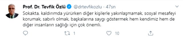 Bilim Kurulu Üyesi Tevfik Özlü'den vatandaşlara alışveriş uyarısı: Önümüzdekini 2 metre mesafeden izlemeliyiz