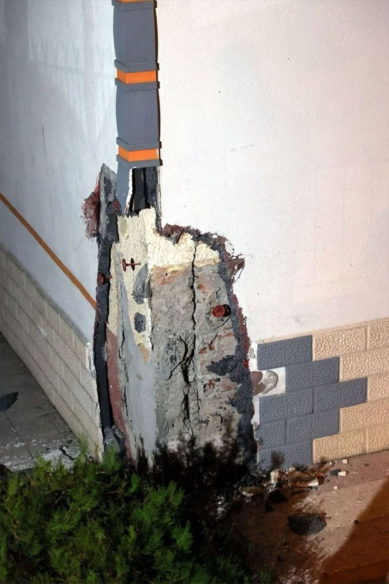 Ankara'da korku dolu anlar! Kolonu patlayan bina boşaltıldı