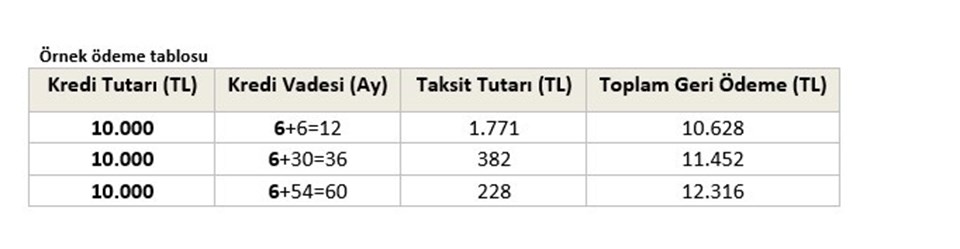 Kamu bankaları dört yeni kredi paketini hayata geçiriyor