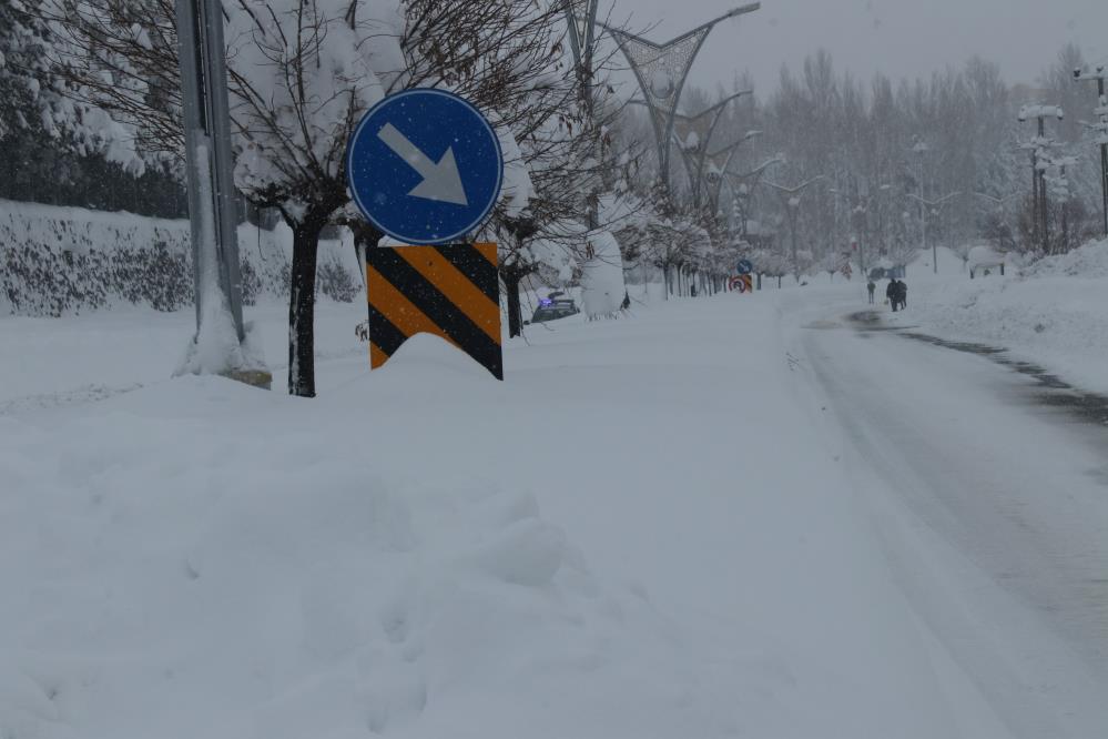 Bitlis kara gömüldü, 296 köy yolu ulaşıma kapandı