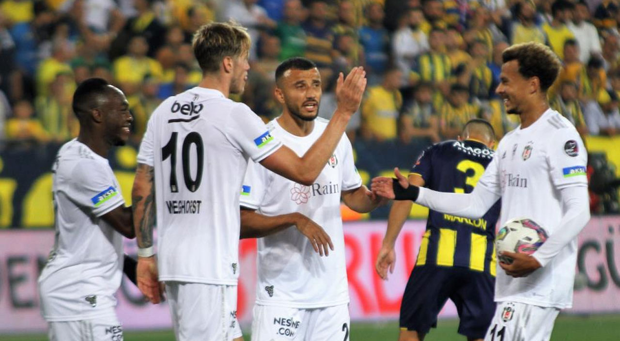 Beşiktaş Ankaragücü deplasmanında kazanmayı başardı! Ölümüne mücadele! Dele Alli açılışı Ankara'da yaptı!