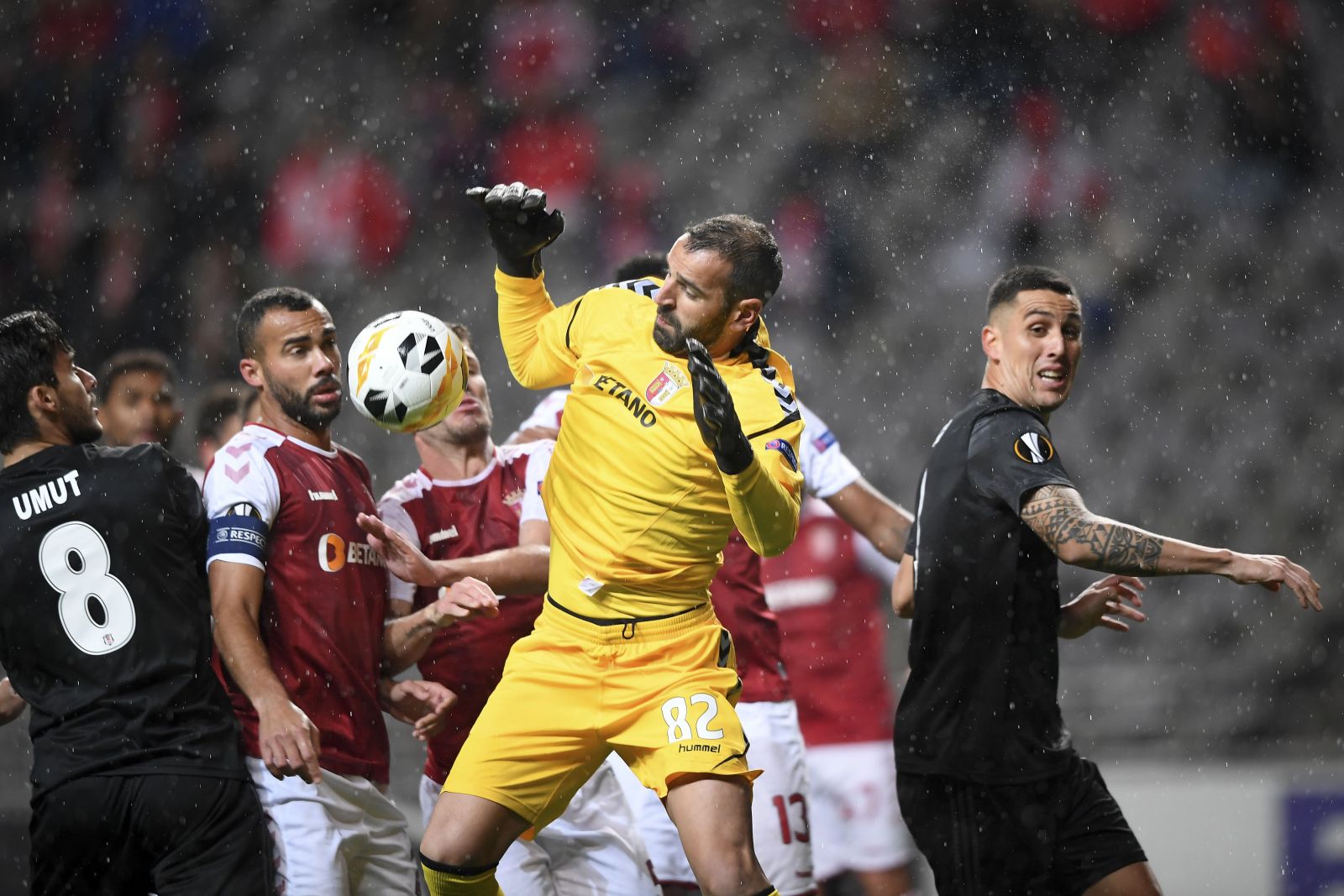 UEFA Avrupa Ligi: Braga: 3- Beşiktaş: 1