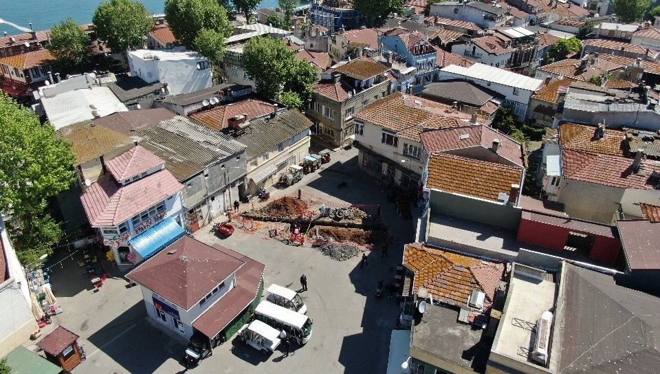 Büyükada’da tarihi keşif! İSKİ kazısında ortaya çıktı: Su sarnıcı bulundu