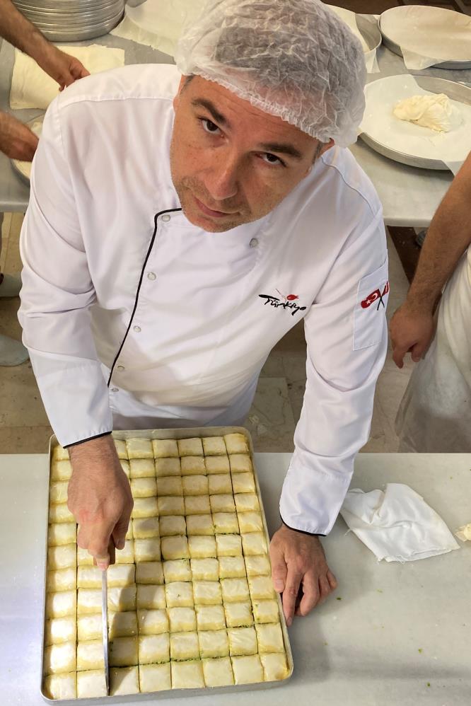 Ramazan Bayramı'nın gözdesi soğuk baklava Ramazan Bayramı'nın gözdesi soğuk baklava