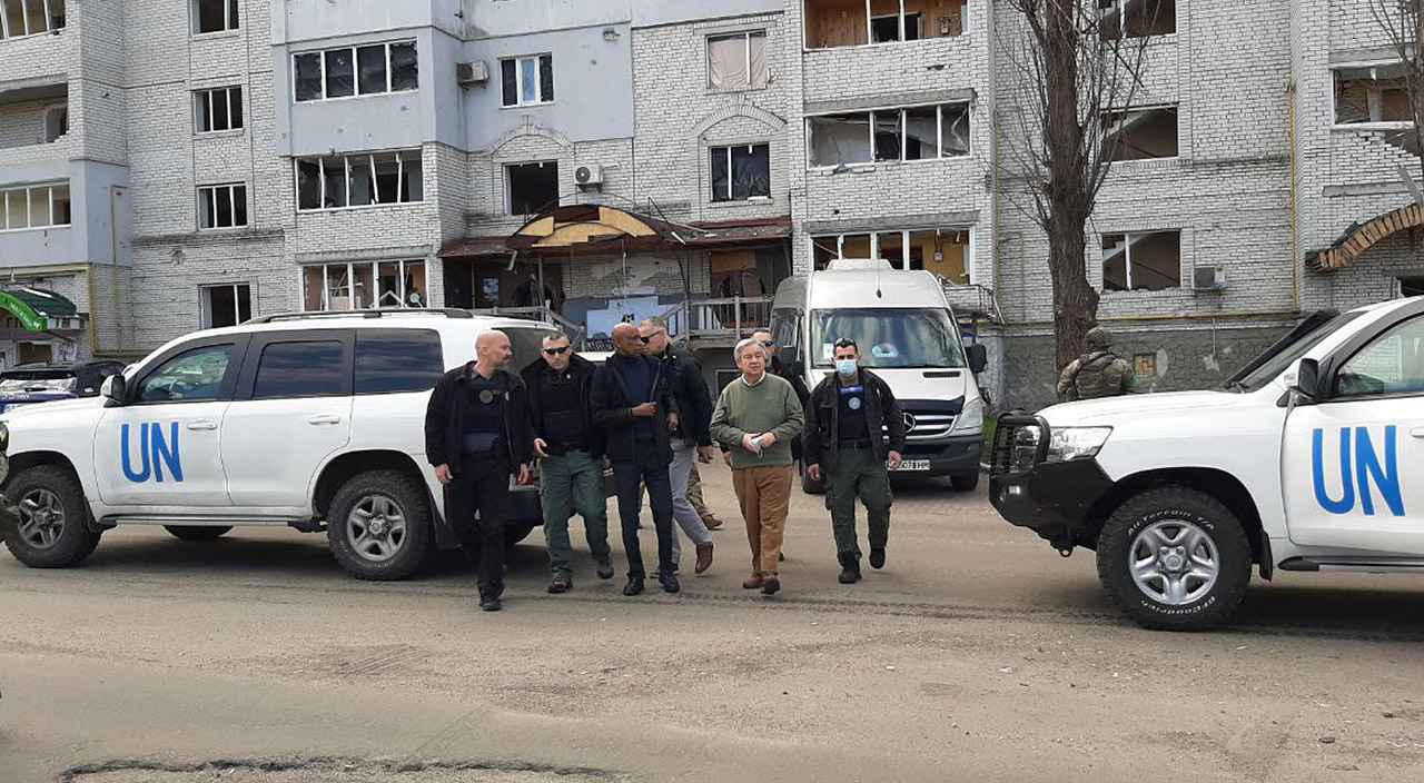 BM Genel Sekreteri Guterres'ten Ukrayna'ya ziyaret