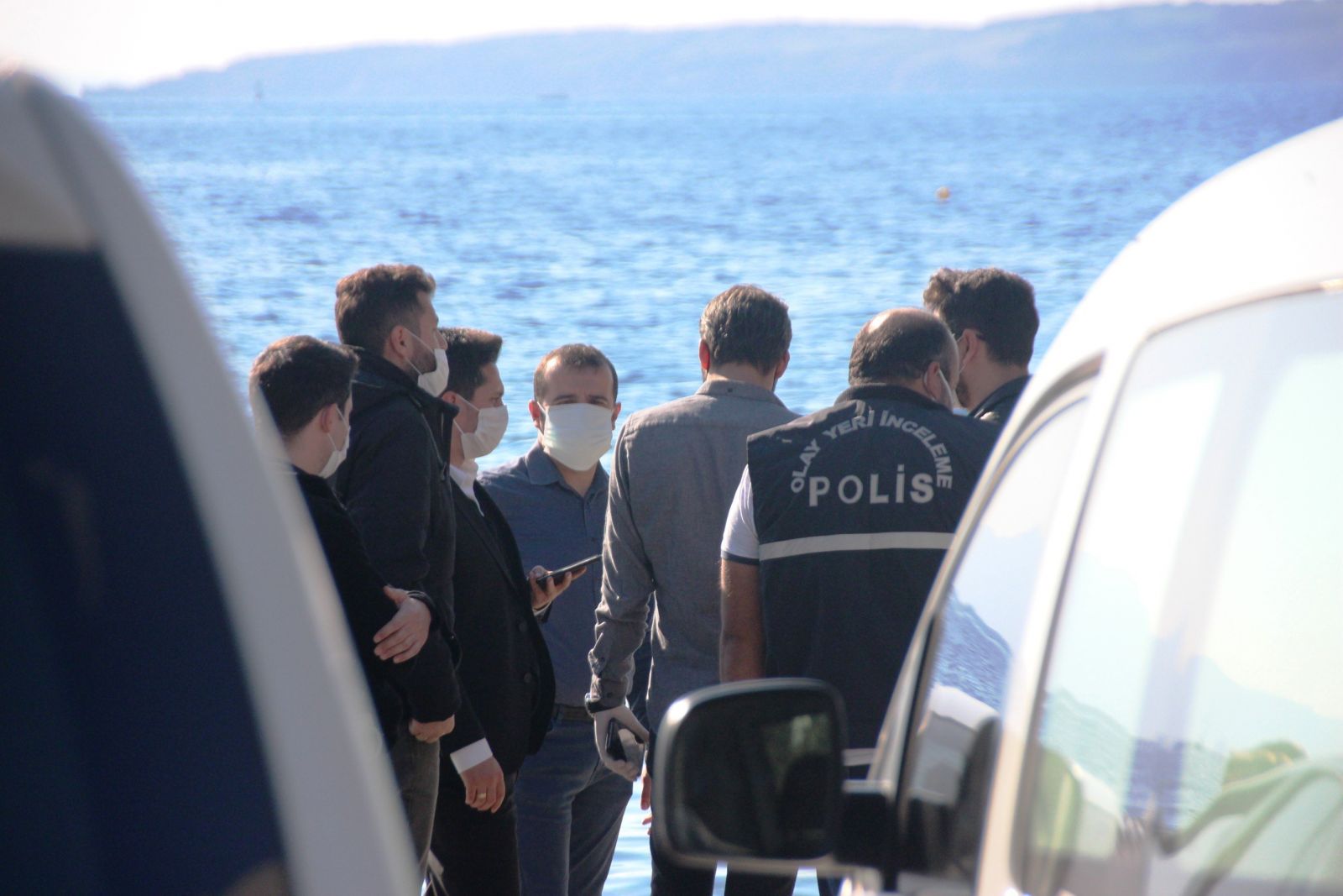 Sahilde ürüyüş yapanlar o yöne yaklaşınca dehşete kapıldı