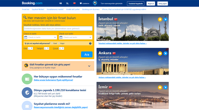 Booking.com yasağı resmen başladı